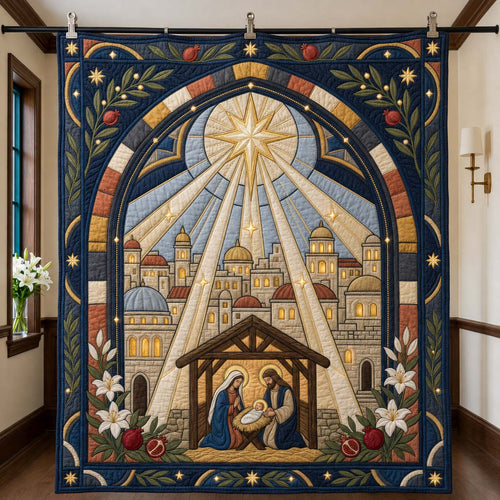 Light of Bethlehem Quilted Blanket GFTONTD2466