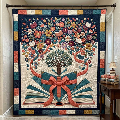 Where Stories Grow Quilted Blanket GFTONTD2470