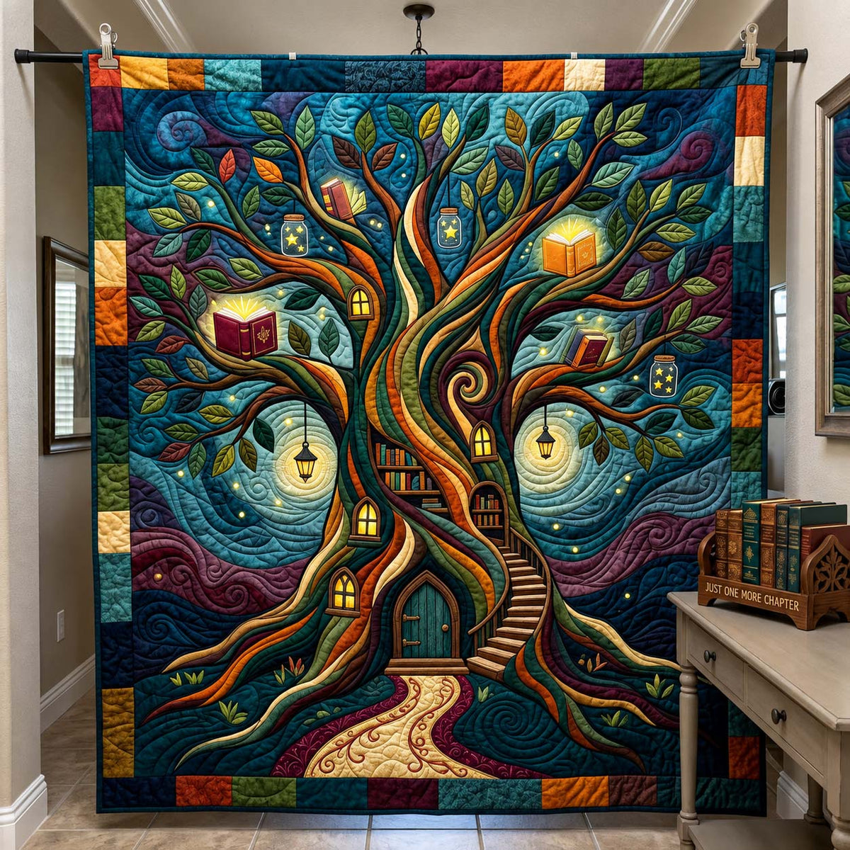 Where Stories Grow Quilted Blanket GFTONTD2472