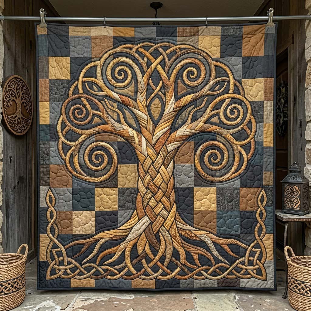 Tree of Life Quilted Blanket GFTONTD2474