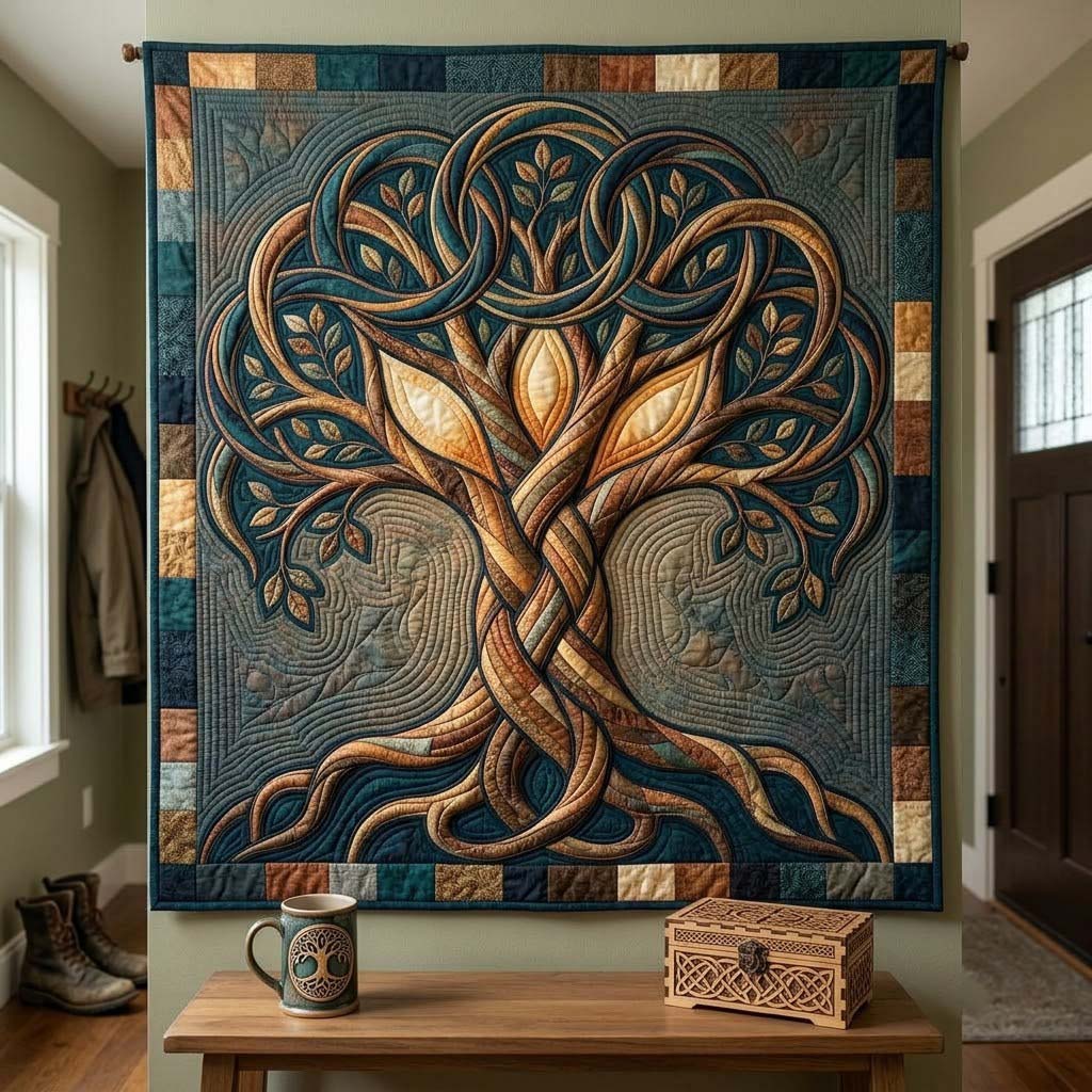 Tree of Life Quilted Blanket GFTONTD2477