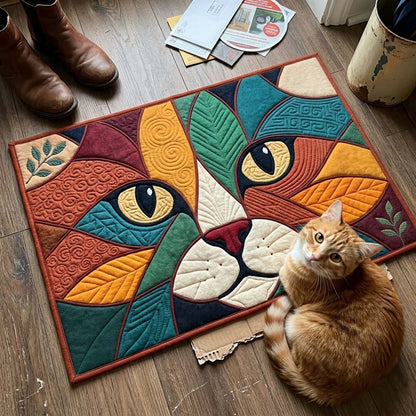 Whiskered Blooms Doormat GFTONTD2519