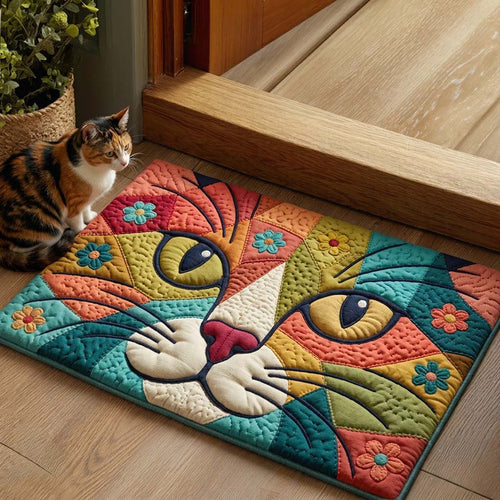 Whiskered Blooms Doormat GFTONTD2520