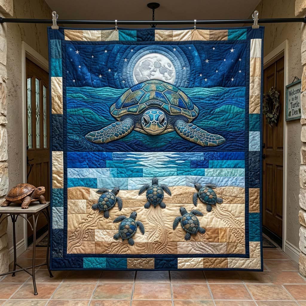 Spirit of the Tides Quilted Blanket GFTONTD2588