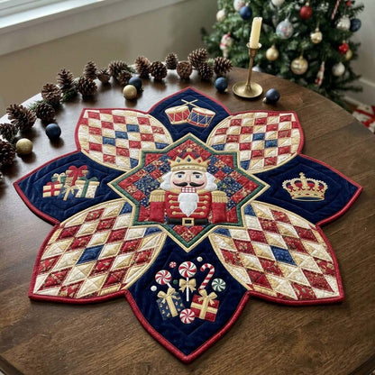 Merry Table Magic Custom Shape Quilted Table Topper GFTONTD2627