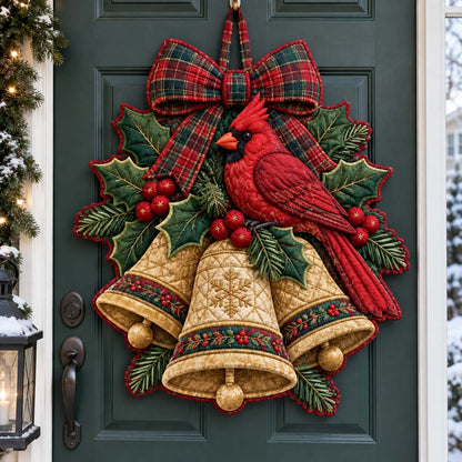 Christmas Doorway Treasures Custom Shape Quilted Door Hanger GFTONTD2707