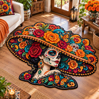 Catrina Blossom Custom Shape Area Rug GFTONTD2979