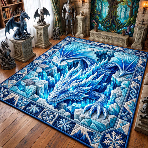 Frozen Dragon Lair Area Rug GFTONTD3543