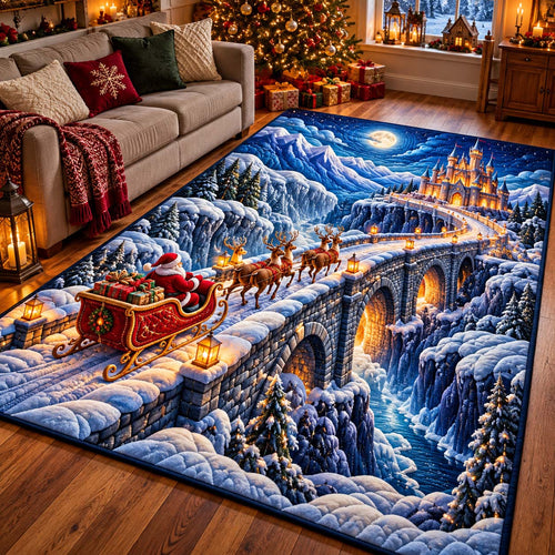 Castle Crossing Of Santa Area Rug GFTONTD3549