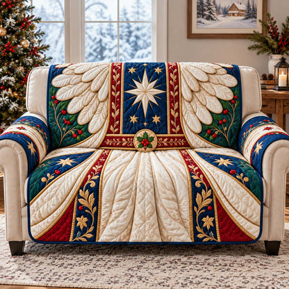 Christmas Angel Robe Quilted Sofa Cover GFTONTD3640