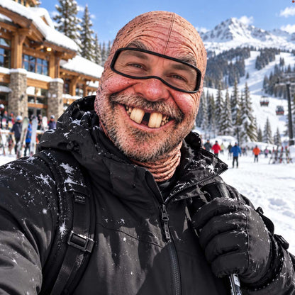 Goofy Grin Funny Face Mask GFTONTD3761