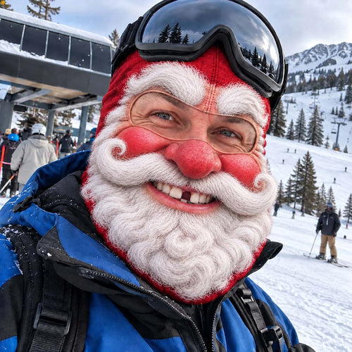 Crazy Santa Funny Face Mask GFTONTD3840