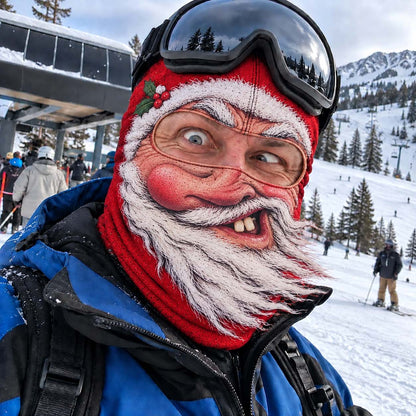 Crazy Santa Funny Face Mask GFTONTD3840