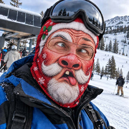 Crazy Santa Funny Face Mask GFTONTD3840
