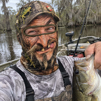 Fish Freak Funny Face Mask GFTONTD3847