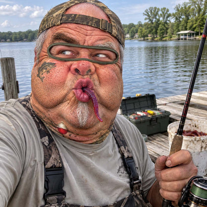 Fish Freak Funny Face Mask GFTONTD3847