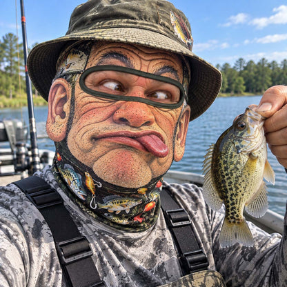 Fish Freak Funny Face Mask GFTONTD3847