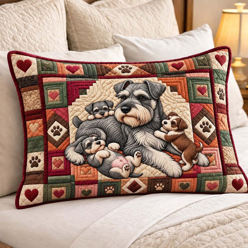 Schnauzer Family Love Bedding Pillow Case GFTONTD3924C2