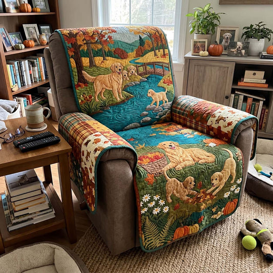 Autumn Creek Adventure Quilted Sofa Cover GFTONTD4082