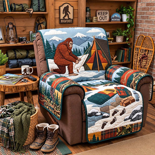 Bigfoot Mountain Sunrise Quilted Sofa Cover GFTONTD4135