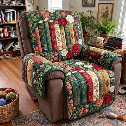 Rosebound Library Quilted Sofa Cover GFTONTD4225
