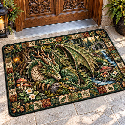 Enchanted Forest Dragon Doormat GFTONTD4379