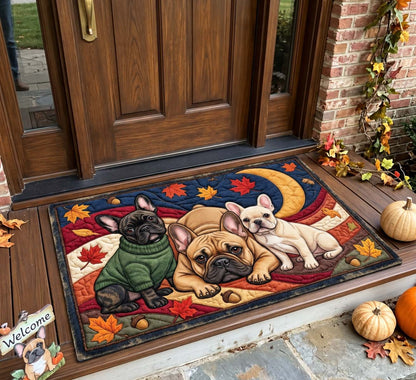 Cozy Moonlight Frenchies Doormat GFTONTD4384