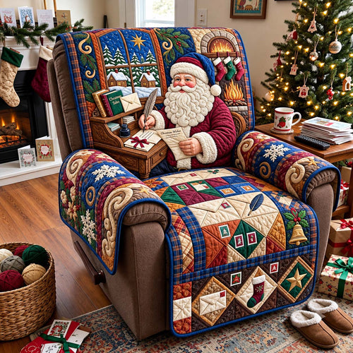 Christmas Wish Letters Quilted Sofa Cover GFTONTD4426
