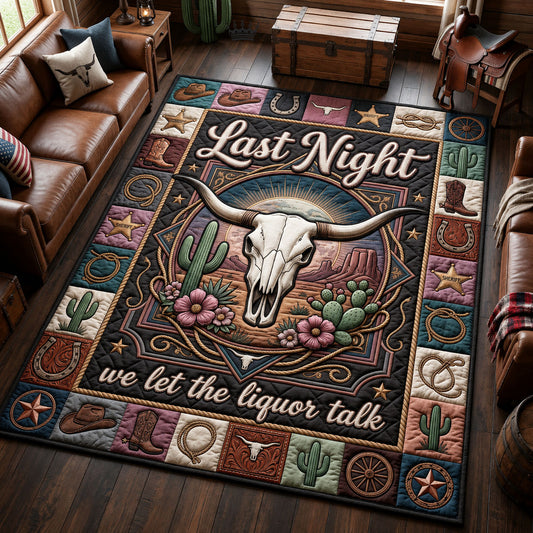 Let The Liquor Talk Area Rug GFTOPND1104