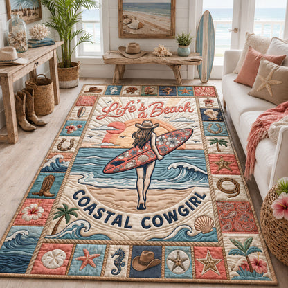 Life Is A Beach Area Rug GFTOPND1131