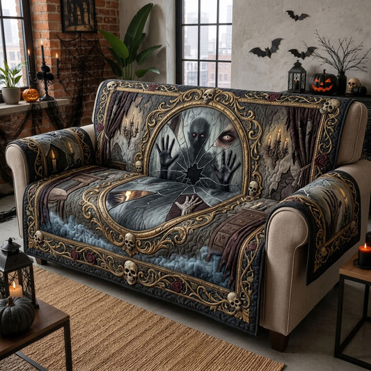 Mirror Demon Quilted Sofa Cover GFTOPND1206