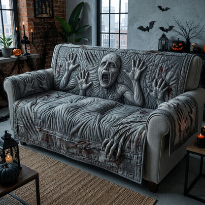 Behind The Fabric Quilted Sofa Cover GFTOPND1207