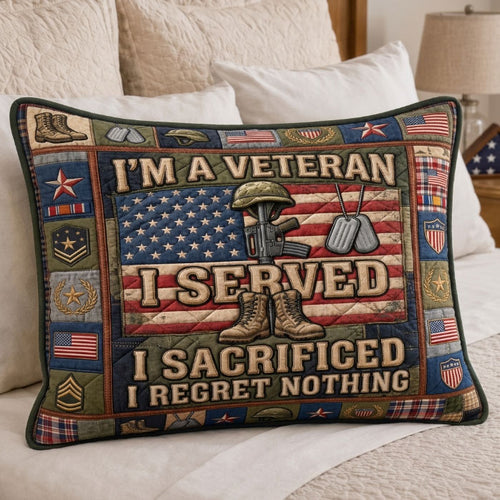 Patriotic Veteran Bedding Pillow Case GFTOPND1232 C1