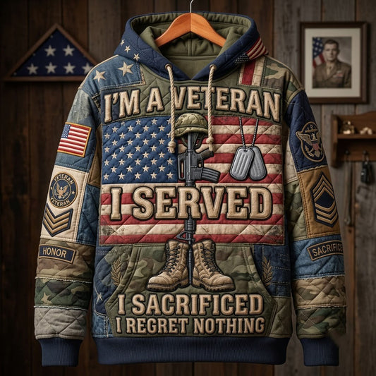 Patriotic Veteran Hoodie GFTOPND1232 C3