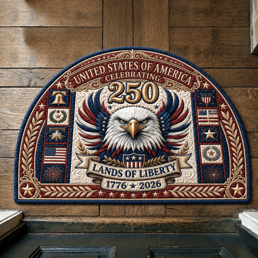 Land of Liberty Quilted Welcome Mat GFTOPND124