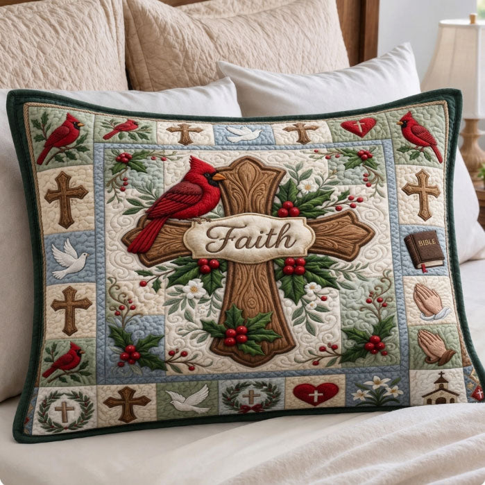 Cross Faith Cardinal Bedding Pillow Case GFTOPND1272 C1