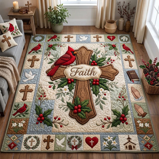 Cross Faith Cardinal Area Rug GFTOPND1272 C5