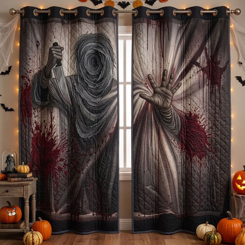 Hidden Killer Quilted Curtains GFTOPND1284