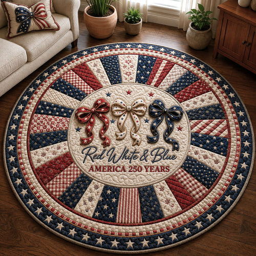 America Proud Quilted Round Mat GFTOPND13