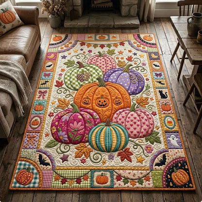Colorful Pumpkin Area Rug GFTOPND1330