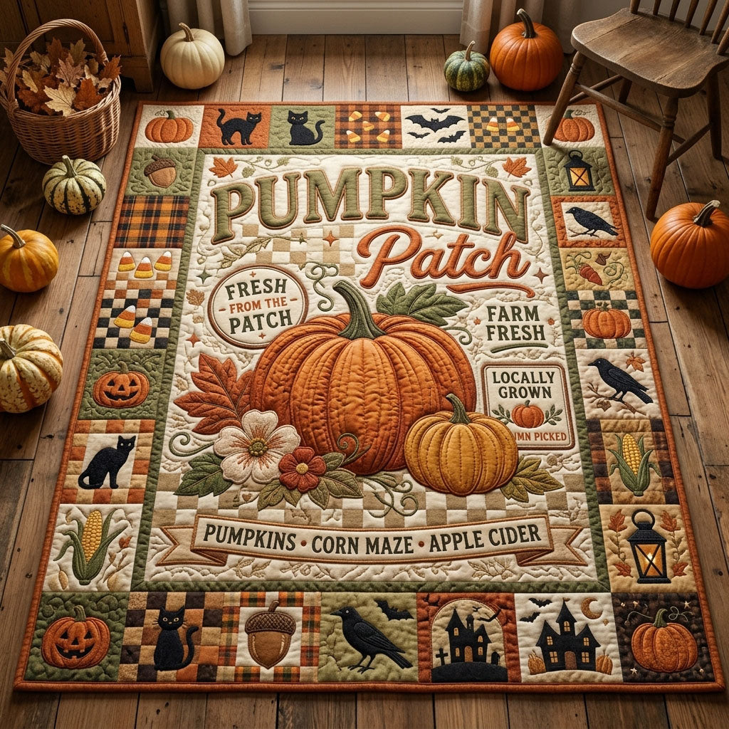 Pumpkin Patch Area Rug GFTOPND1331