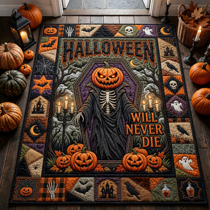 Halloween Will Never Die Area Rug GFTOPND1368