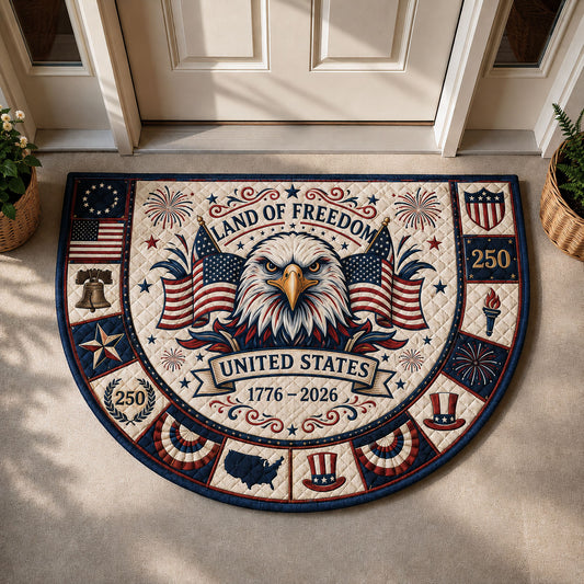 Land Of Freedom Quilted Welcome Mat GFTOPND137