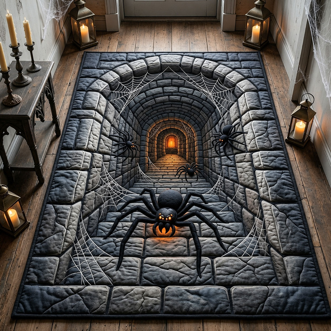 Endless Spider Tunnel Area Rug GFTOPND1373