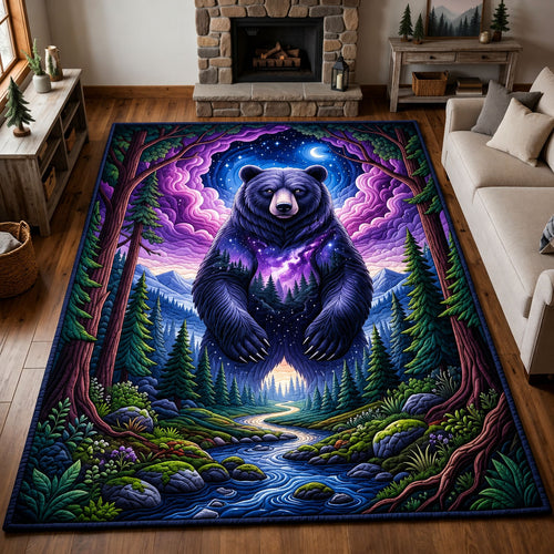 Fantasy Night Bear Area Rug GFTOPND1418