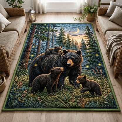 Moonlit Bears Area Rug GFTOPND1420