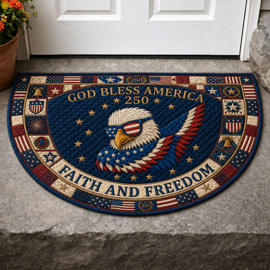 American Swag Quilted Welcome Mat GFTOPND146