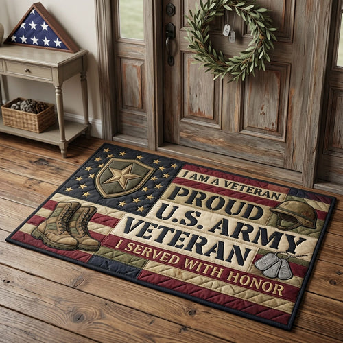 Proud Veteran Doormat GFTOPND1488