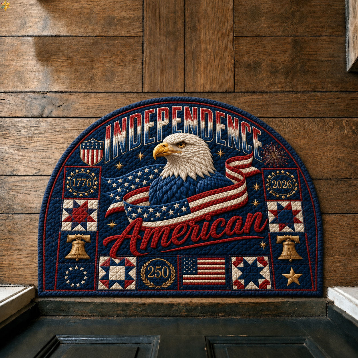 Independence America Quilted Welcome Mat GFTOPND149