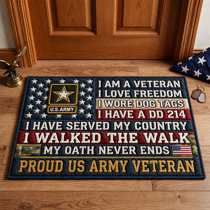 Proud Veteran Doormat GFTOPND1492